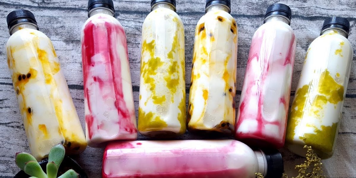 Cách làm sữa chua uống và sữa chua uống trái cây chuẩn vị